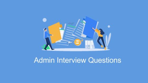 admin interview questions