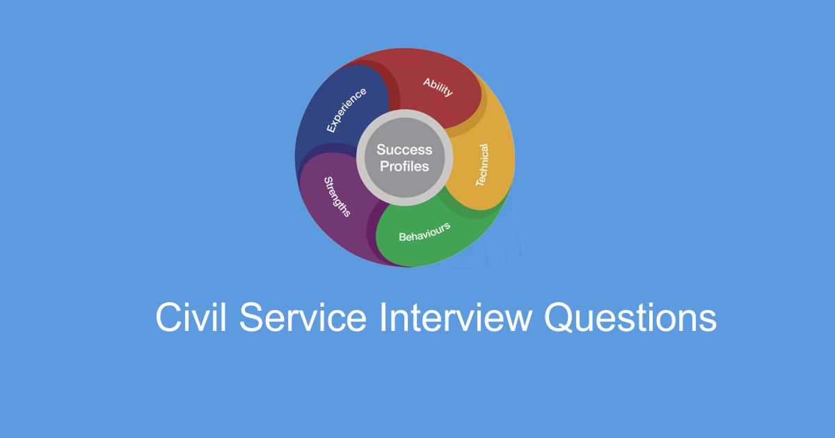 Civil Service Interview Questions Behaviours Strengths & Examples (2025 Guide) | InterviewGold Blog