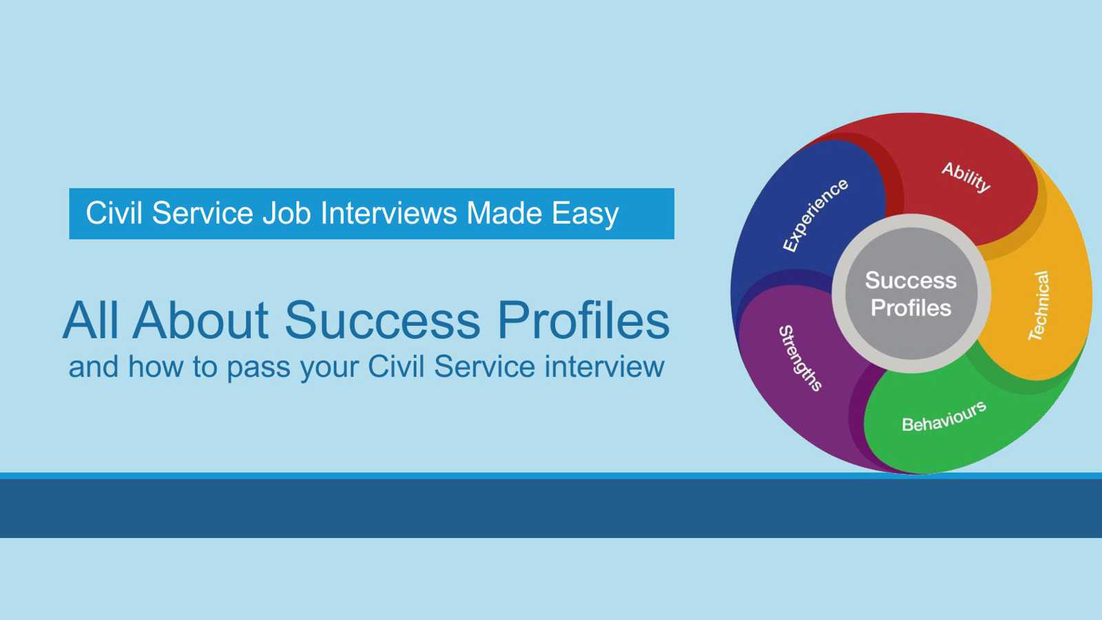 Civil Service interviews success profiles.