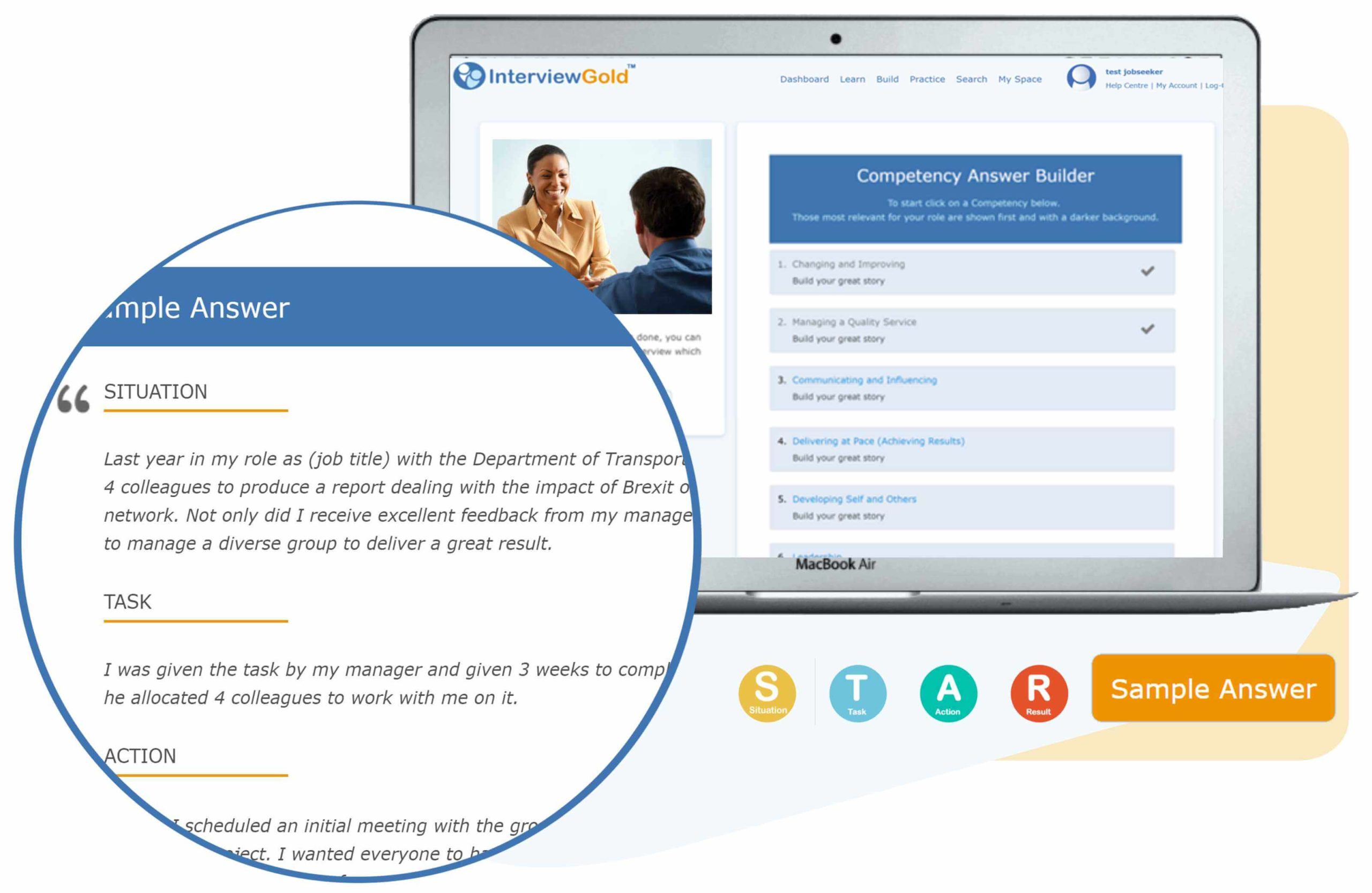 Delivering at Pace Competency Answer Builder