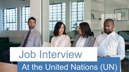 UN interview questions
