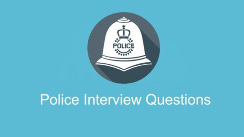 police uk interview questions answers