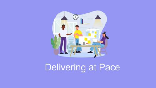 Delivering at pace civil service - questions answers examples statements