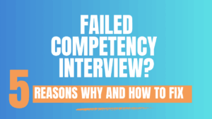 failed competency interview? low scores? rejected?